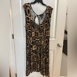 Torrid Penny Dreadful Picture Frame Print Skater Dress – Gothic Dark Art Dress